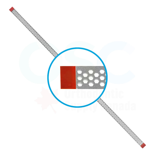 Visionflex IPR Strips Wide Fine (10/Pack) Red - OSC