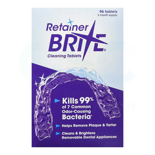 Retainer Brite 96 Case 12 (1152 Tablets) - Orthodontic Supply of Canada Inc.