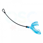 Braces Mouthguard Upper Only Youth Blue with Strap