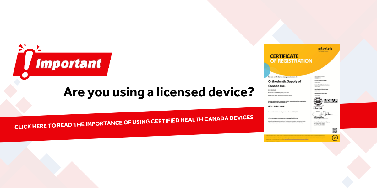 Health Canada Certification