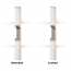 Alumina Remote Locking Rod - White