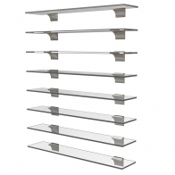 glass shelves, frame display, floating glass shelves, glass shelf glasses display