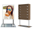 eyewear display, window eyewear display, sunglass display, glass shelves, glass shelf eyewear display