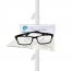 Eyeglasses display shelf, logo holder and display shelf, acrylic display