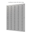 Series1 40"W Cabinet with Acrylic Ice Cube - 24"H Countertop