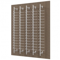 optical space design, optical frame displays, sunglass display, wall eyewear display, wall eyewear panel, display rods, optical display rods, optical frame displays, frame displays