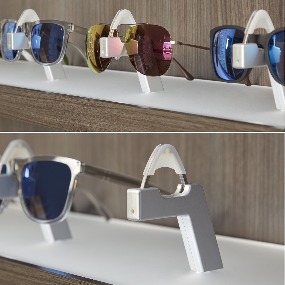 locking countertop eyewear display