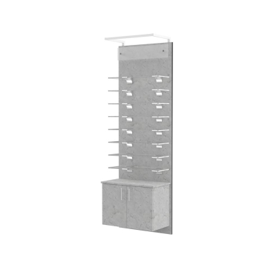 optical space design, frame displays, optical frame displays, wall eyewear display, glasses display, sunglass display