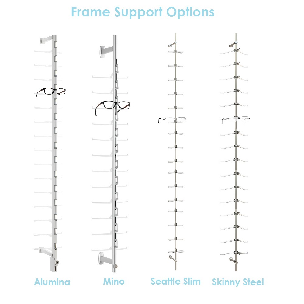 Frame Support Packages, Optical Frame Displays, Wall Panel Systems