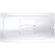 Sixth Size Lid With Peg Hole Clear