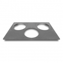 Nemco Easy HotTable Adaptor Plate Holds 3x4qt Bain Marie (C)