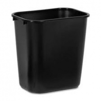Wastebasket - Vanity 28 1/8qt - 26.6L - Black