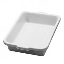 Polyethylene Dish Box 20 x 15 x 7" Gray