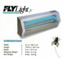 Safety Fly Light Unit w/coated Bulb Complete