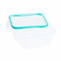 Square Container 4.25' x 4.25' x 6.7" (4.4 Cup) Clear