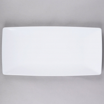 Melamine Rectangular Tray 15 x 7.5" White