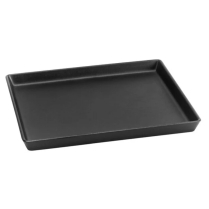 Rectangular Tray Black 12 x 10 x 1"