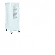 Night Cover White PVC/Poly Plastic with Peek Hole 23 x28x62"