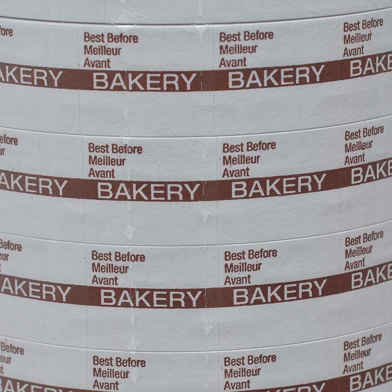 Monarch Label Bakery Best Before 2 lines 15,000/Sleeve