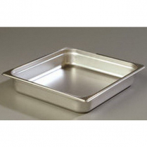 Two Third Size Stainless Steel Steam Pan 2.5" Deep