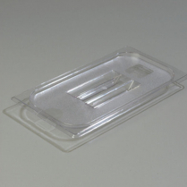 Third Size Solid Pan Lid With Handle Clear