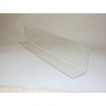 Acrylic "L" Divider Clear 4 x 8 x 30"