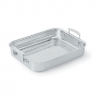 Rectangular Food Pan With Handle 11.6" x 9.3" x 2" Stainless