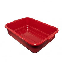 Food Box Tote 22 x 15.75 x 5.25" Red