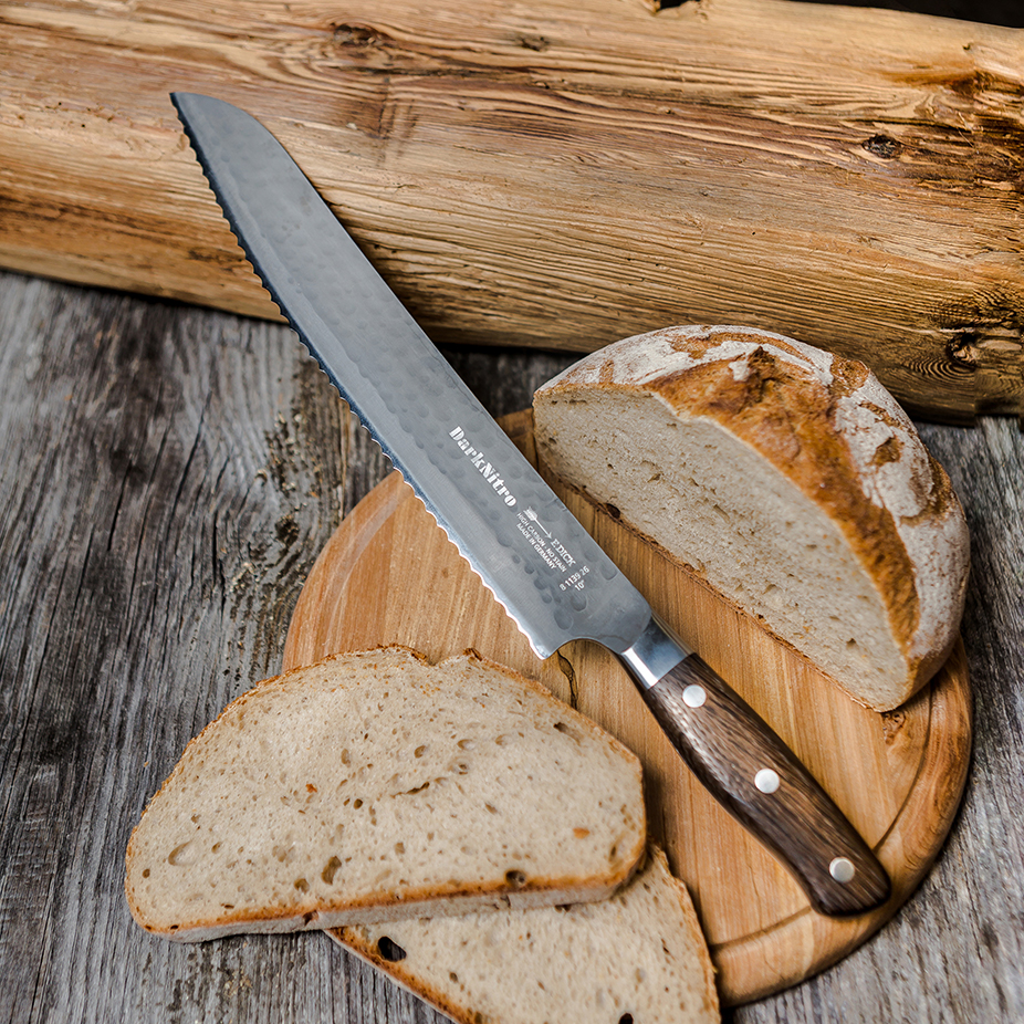 F.Dick DarkNitro Bread Knife Oak 10"