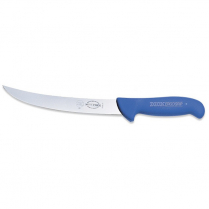 F.Dick ErgoGrip Curved Butcher Knife Blue 7"