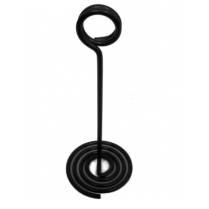 Signage Holder Swirl Base No. Stand 6" Black