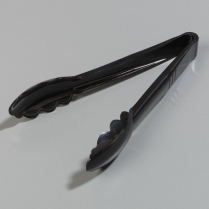 Plastic Utility Tongs 9" Black