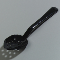 Plastic Perforated Spoon 11" Black