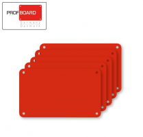 Profboard Sheets Series/1000 30 x 50 Red (5 Pcs)