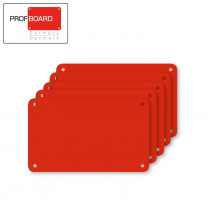 Profboard Sheets Series/1000 32.5 x 53 Red (5 Pcs)