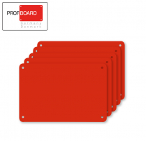 Profboard Sheets Series/1000 40 x 60 Red (5 Pcs)