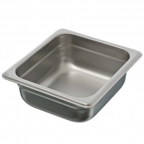 Sixth Size Steam Pans (Stainless Steel)