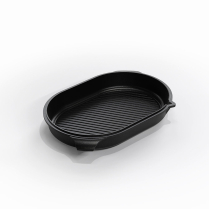 AMT Lid for Roasting Dish with Grill surface, Juice Rim Ind.