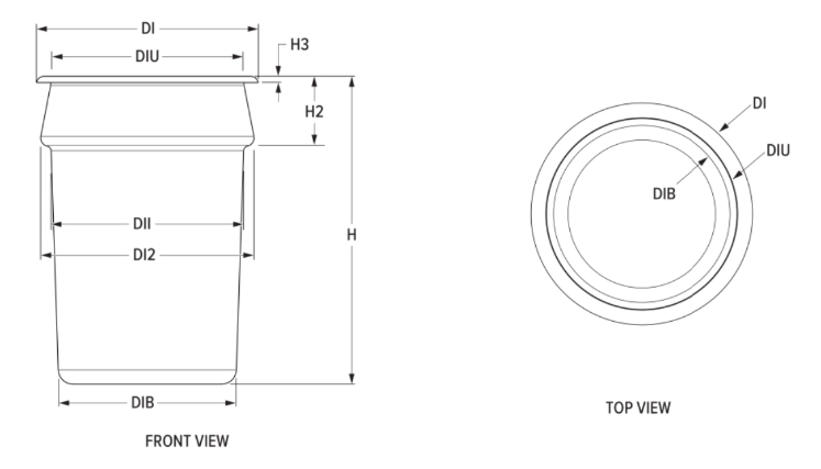 item 1990 dimensions diagram