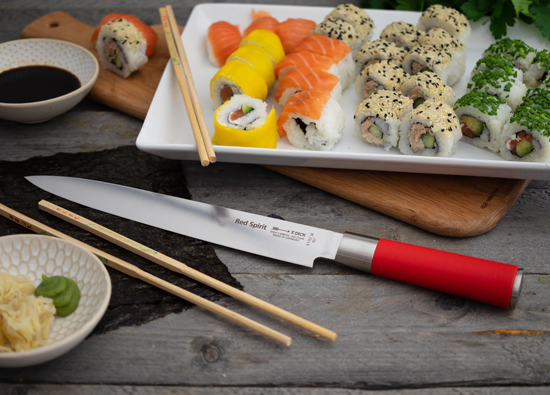 FDICK Red Spirit sushi knife
