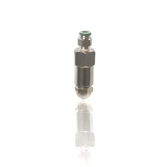1/4" PARKER SPRAY NOZZLE ASSEMBLY - STRAIGHT CONNECTOR W/TIP