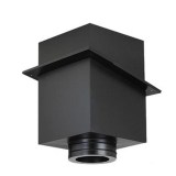 Stove Pipe DT Ceiling Support Box Square, 6" x 24"