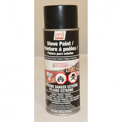 AC05955 Osburn Part Paint Satin Black