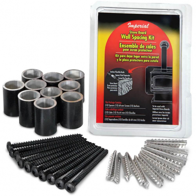 Stove Board Wall Spacing Kit