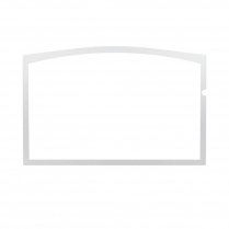 Osburn Brushed Nickle Door Overlay, 1700