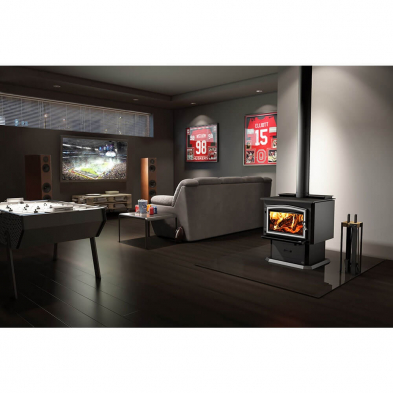 Osburn 3500 Wood Stove Black Overlay