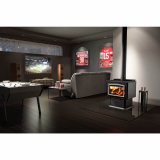 Osburn 3500 Wood Stove Black Overlay