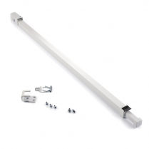 Patio Door Security Bar With Anti-Lift Lock, 25.75" to 47.5"