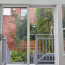 Barre de sécurité pour porte patio avec verrou anti-soulèvement