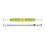 Patio Door and Window Security Bar With Anti-Lift Lock, 16" - 27"